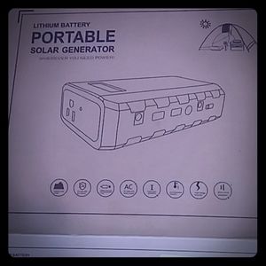 Portable solar generator